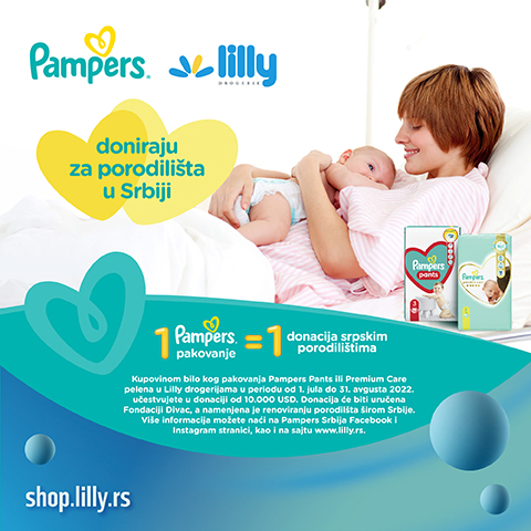 Lilly Drogerie - Pampers CSR avg 2022.