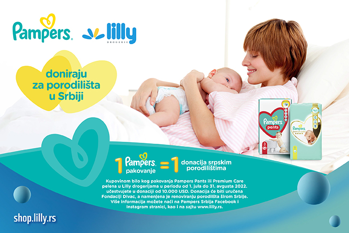 Lilly Drogerie - Pampers CSR avg 2022.