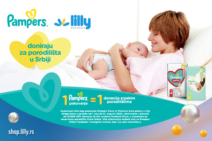 Lilly Drogerie - Pampers CSR jul 2022.