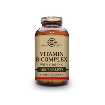 Solgar B-Kompleks sa Vitaminom C, 100 tableta