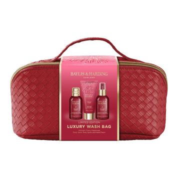 Baylis & Harding Midnight cherry poklon set neseser (3x100 ml)