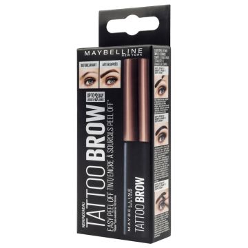 Maybelline New York Tattoo Brow peel-off gel za obrve u boji Dark Brown