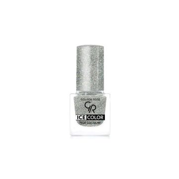 Golden Rose Ice color nail lacquer glitter No.196 lak za nokte 6ml