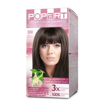 Still Popart kolor šampon 300 tamno smeđa