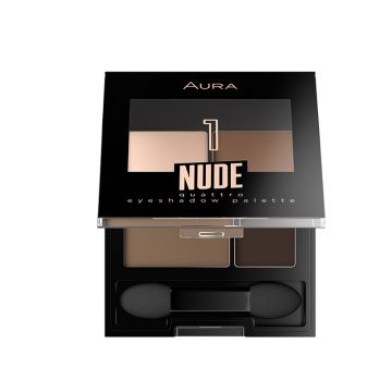 Aura paleta senki za oči Nude