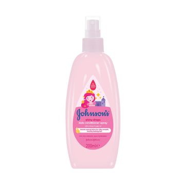 Johnsons baby shiny drops balzam za kosu sprej 200ml