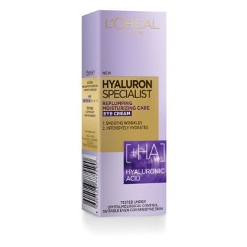 L'Oreal Paris Hyaluron Specialist krema za područje oko očiju 15 ml