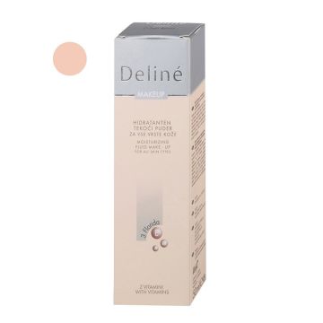 Deline tečni puder za lice 3 Florida 50 ml