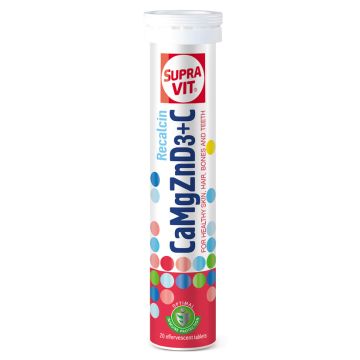 SupraVit CaMgZn+D3+C 20 tableta