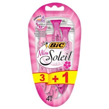 Bic Miss Soleil ženski brijač sa 3 oštrice 3+1 kom
