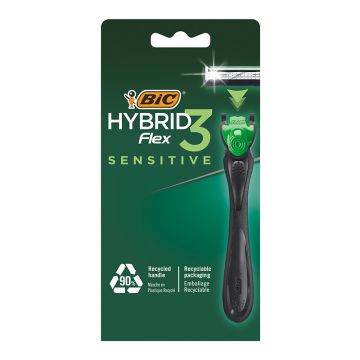 BIC Flex3 Sensirive Hybrid ručica + 4 dopune