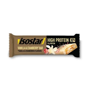 Isostar protein bar vanila brusnica 55g