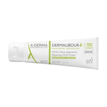 A-Derma Dermalibour + cica krema 50 ml