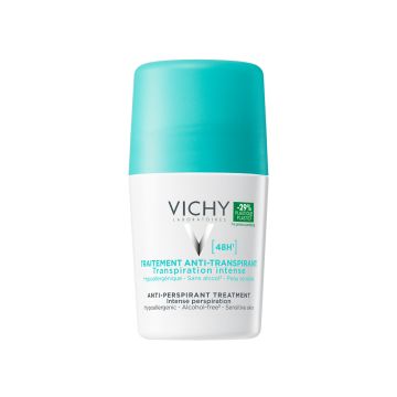 Vichy Deodorant Roll-on dezodorans za regulaciju prekomernog znojenja 48h, 50 ml