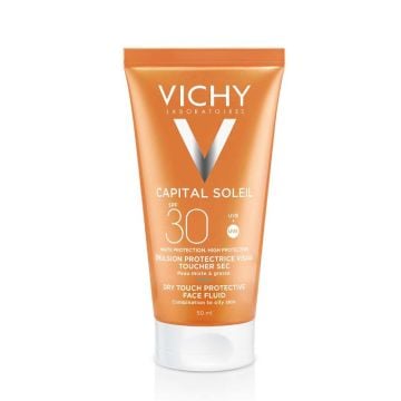 Vichy Ideal Soleil Dry Touch Finish krema za lice SPF 30 50ml
