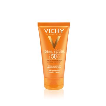 Vichy Ideal Soleil baršunasta krema za lepši izgled kože SPF 50+ 50ml