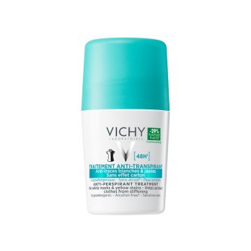 Vichy roll-on dezodorans bez belih tragova i žutih fleka, 50 ml