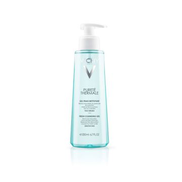 Vichy Purete Thermale Sveži gel za čišćenje osetljive kože lica 200 ml