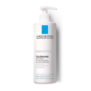La Roche-Posay toleriane Negujući gel za pranje lica protiv suvoće i neugodnog zatezanja kože, 400 ml