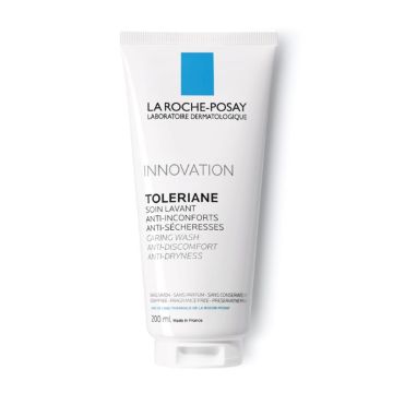 La Roche-Posay toleriane Negujući gel za pranje lica protiv suvoće i neugodnog zatezanja kože, 200 ml