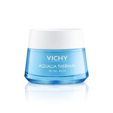 Vichy aqualia thermal bogata krema za hidrataciju kože sa hijaluronskom kiselinom, 50 ml