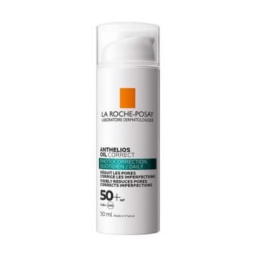 La Roche-Posay anthelios oil correct za regulaciju sebuma i protiv nepravilnosti SPF50+, 50ml