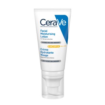 CeraVe Hidratantna nega za lice, SPF50, 52 ml