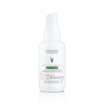 Vichy Capital Soleil UV-Clear SPF 50+ fluid protiv nepravilnosti 40ml