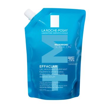 LRP  effaclar gel moussant purifiant, pakiranje za ponovno punjenje 400ml