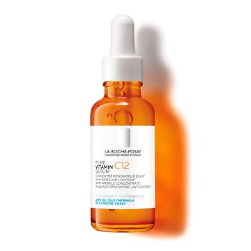 La Roche-Posay pure vitamin c12 obnavljajući serum protiv bora za sjaj i blistavost kože, 30 ml