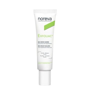 Noreva Exfoliac BB krema, zlatna 30 ml