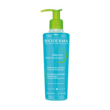 Bioderma Sebium Gel Moussanti penasti gel za pranje i pročišćavanje mešovite i masne kože 200ml