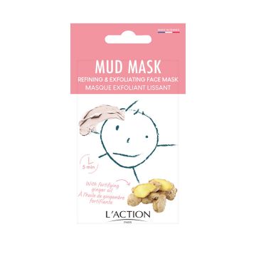L'ACTION PARIS mud maska za lice piling 15g