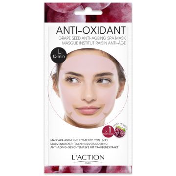 L'action spa maska semenke grožđa protiv starenja lica 20g
