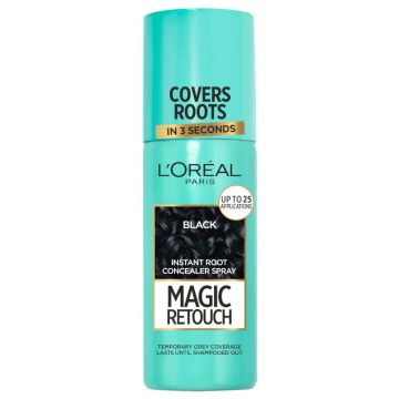 L'Oreal Paris Magic Retouch  Sprej za privremeno prikrivanje izrastka Black