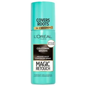 L'Oreal Paris Magic Retouch Sprej za privremeno prikrivanje izrastka Cold dark brown