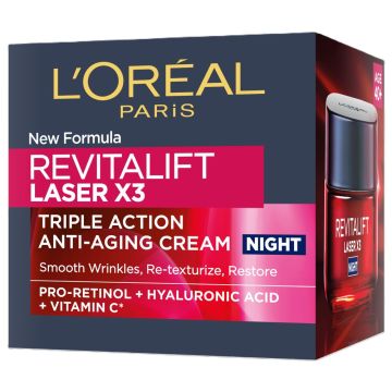 L'Oreal Paris Revitalift Laser Renew noćna krema-maska protiv bora 50ml