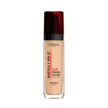 L'Oreal Paris Infaillible 32H Fresh Wear Tečni puder 220 Sand