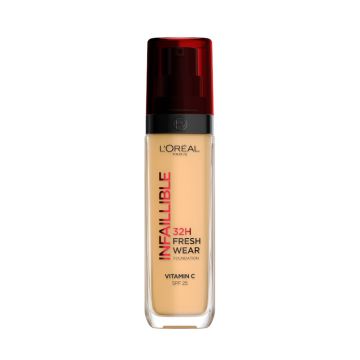 L'Oreal Paris Infaillible 32H Fresh Wear Tečni puder 140 Golden Beige