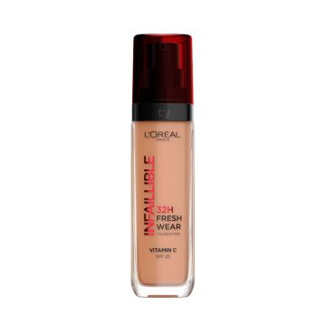 L'Oreal Paris Infaillible 32H Fresh Wear Tečni puder 300 Amber