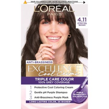 L'Oréal Paris Excellence Cool Creme 4.11 boja za kosu 