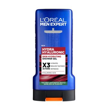 L'Oréal Paris Men Expert Hydra Hyaluronic gel za tuširanje, 300ml 