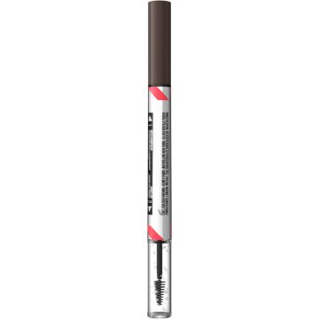 Maybelline New York Build-A-Brow 2 u 1 olovka za obrve i gel za fiksiranje 260 deep brown
