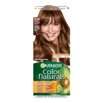 Garnier Color Naturals Creme Boja za kosu 6.34 Bakarno zlatno tamno plava