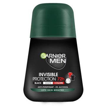 Garnier Deo Mineral Men Invisi Black, White&Colors Rol-on 50ml
