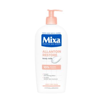 Mixa Allantoin hranljivo mleko za telo za veoma suvu kožu 400ml