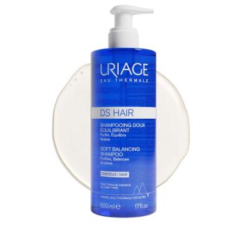 Uriage ds nežni šampon 500 ml