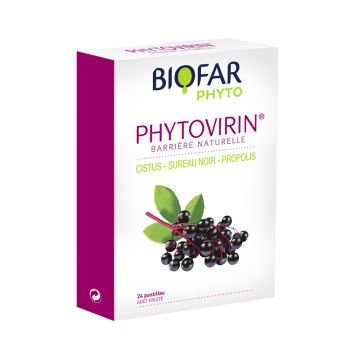 PHYTOVIRIN PASTILE, Cistus-Crna zova-Propolis, 24 oriblete