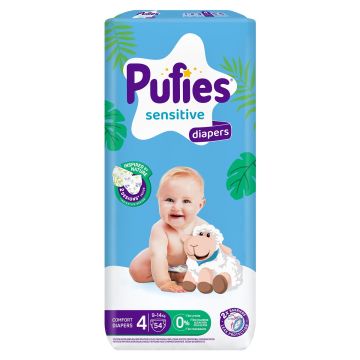 Pufies Fashion&nature Maxi pack pelene 54 kom 4 (9-14kg)