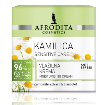 Afrodita Sensitive Kamilica hidratantna krema 50ml